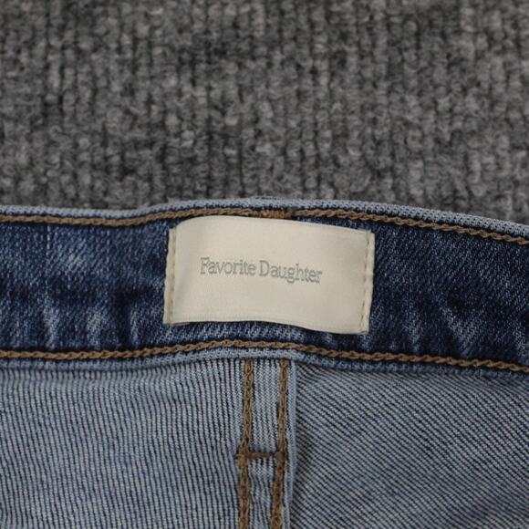 Favorite Daughter Jeans 24 Valentina Tower Super High Rise Bootcut Distressed - Picture 7 of 16